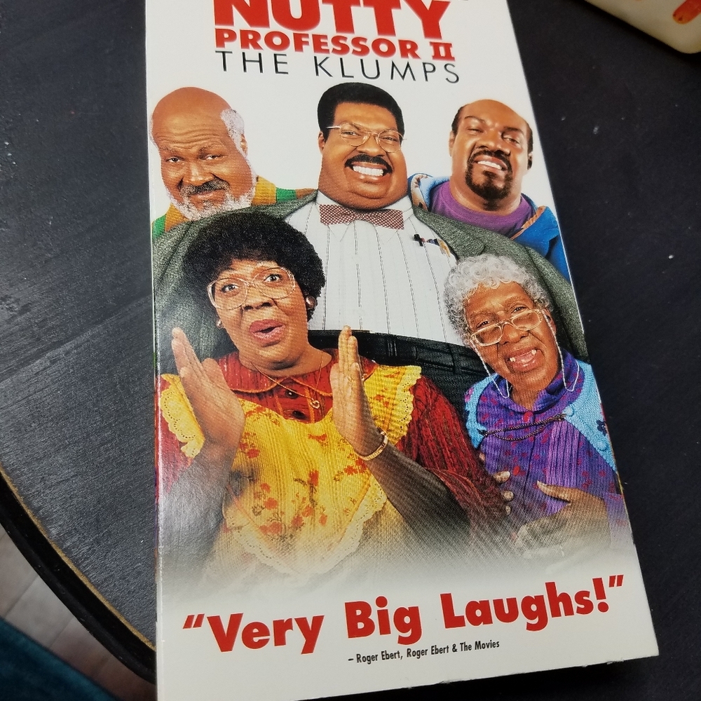 Nutty Professor II The Klumps VHS tape